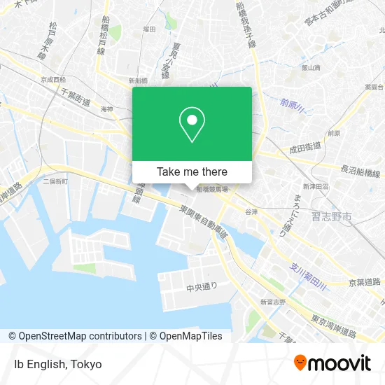 Ib English map