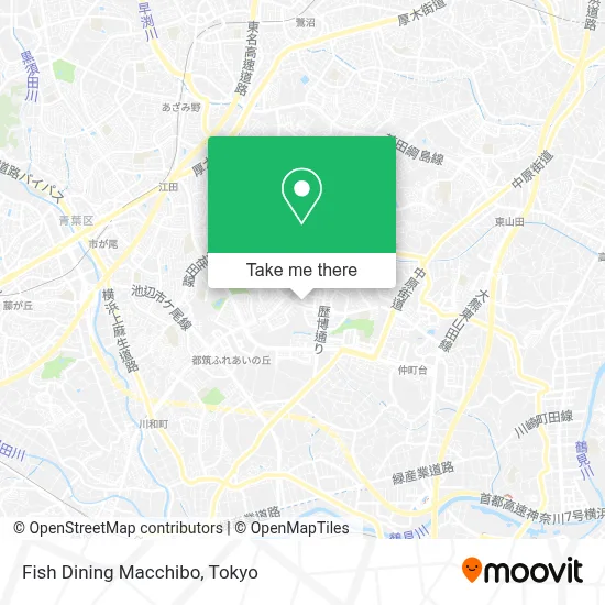 Fish Dining Macchibo map