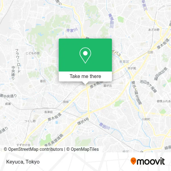 Keyuca map