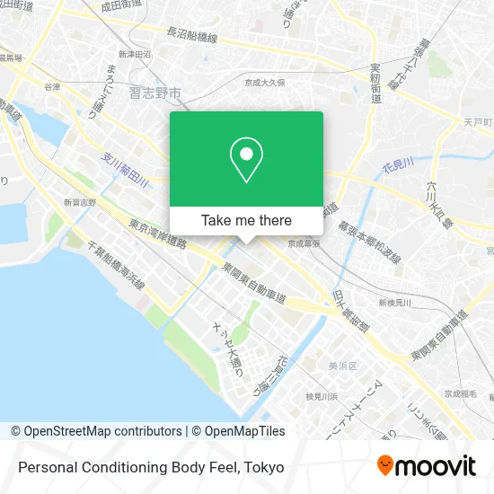 Personal Conditioning Body Feel map