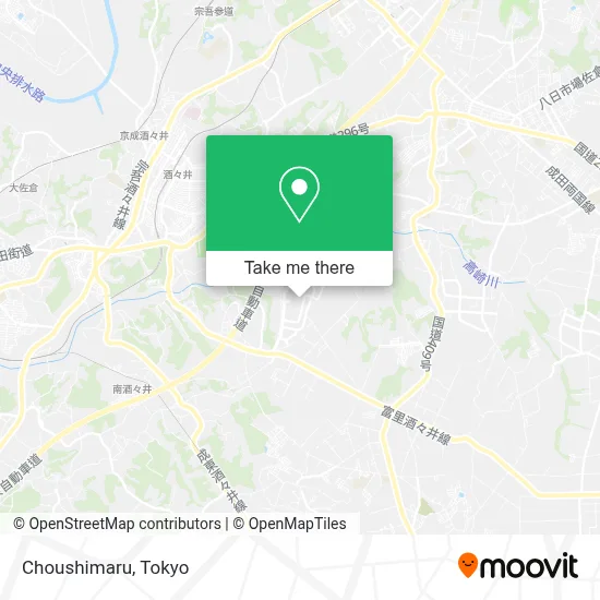 Choushimaru map