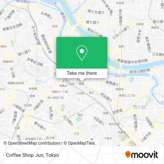 Coffee Shop Jun map