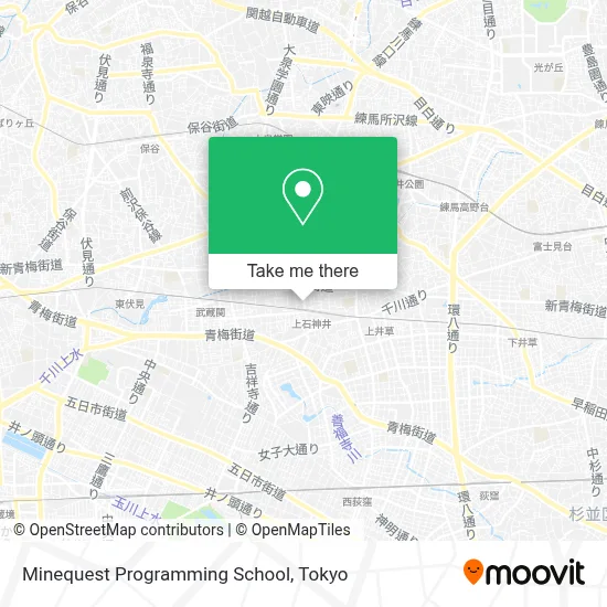 Minequest Programming School map