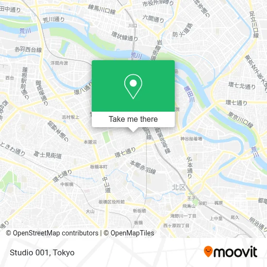 Studio 001 map