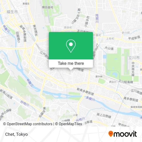 Chet map