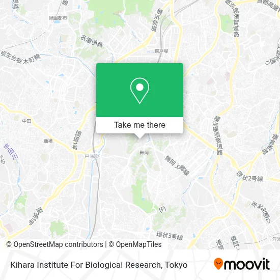 Kihara Institute For Biological Research map