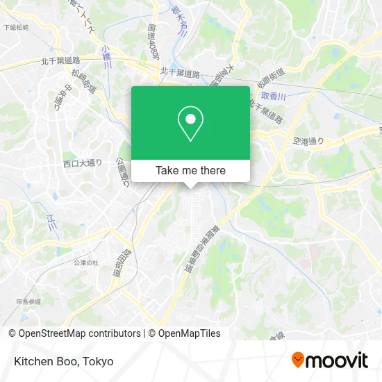Kitchen Boo map