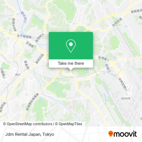 Jdm Rental Japan map