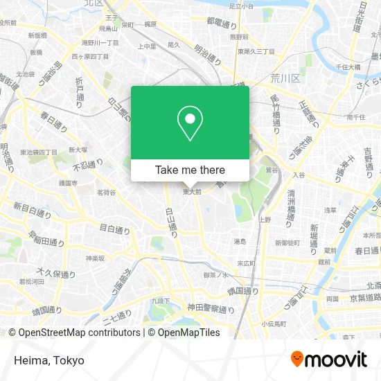 Heima map