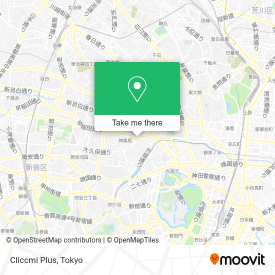Cliccmi Plus map