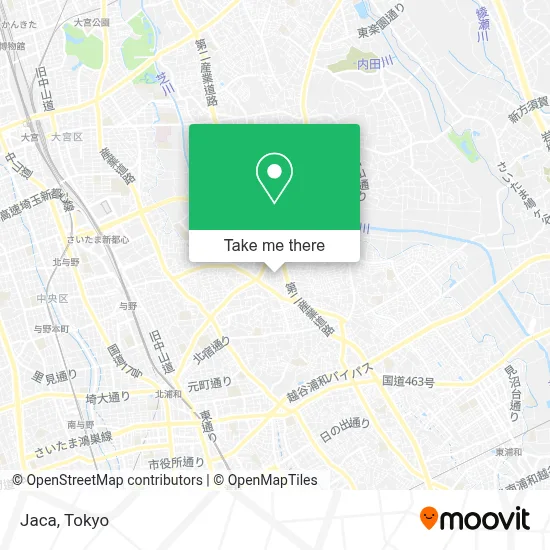 Jaca map