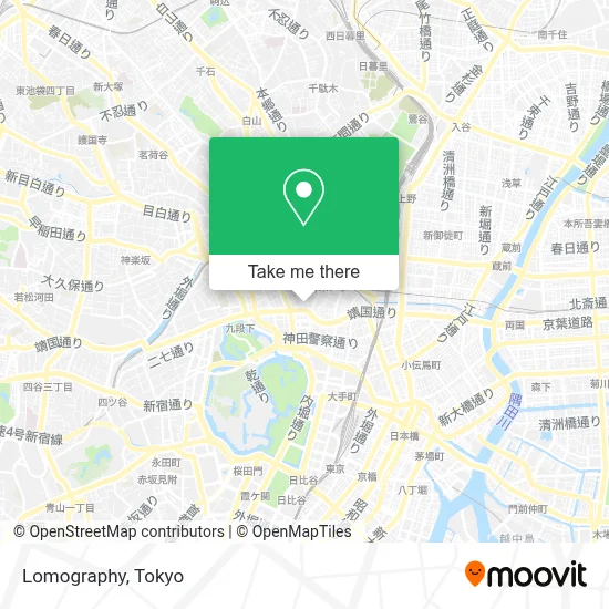 Lomography map