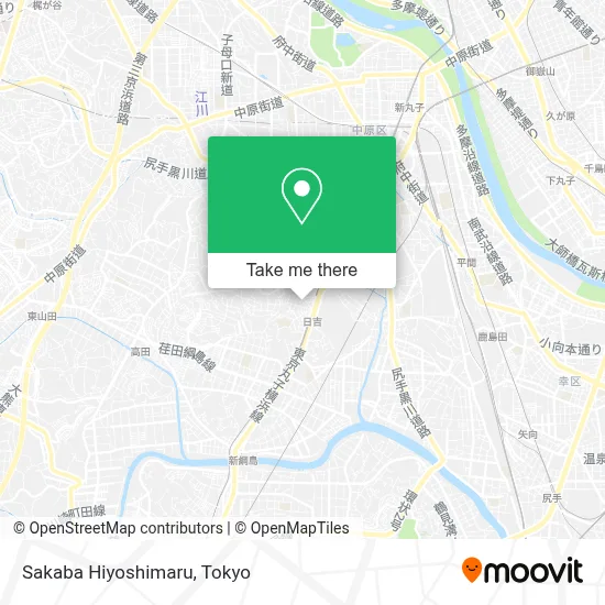 Sakaba Hiyoshimaru map
