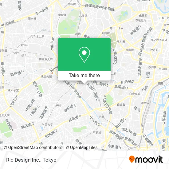 Ric Design Inc. map