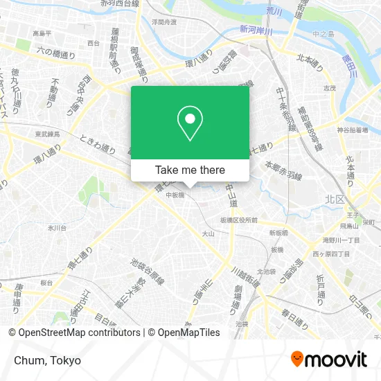 Chum map