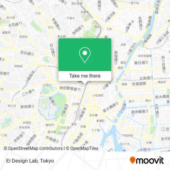 Ei Design Lab map