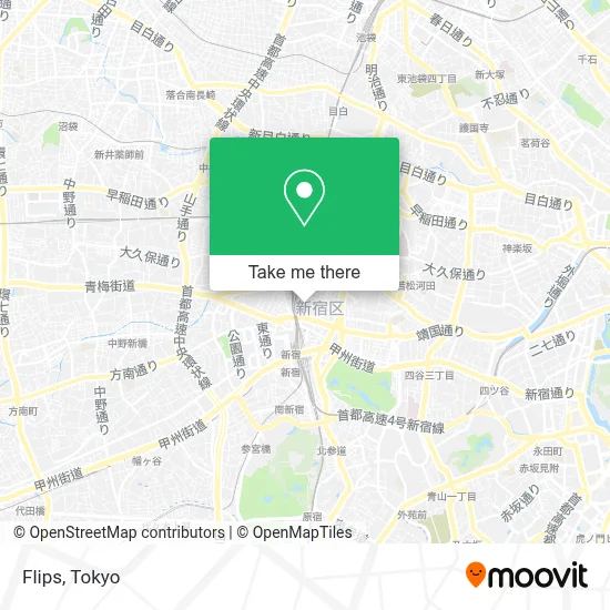 Flips map