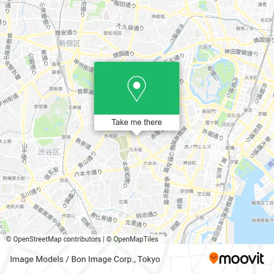 Image Models / Bon Image Corp. map