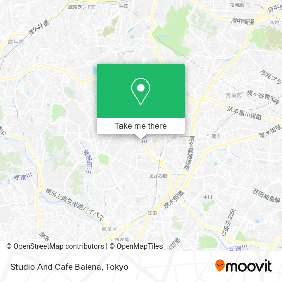 Studio And Cafe Balena map