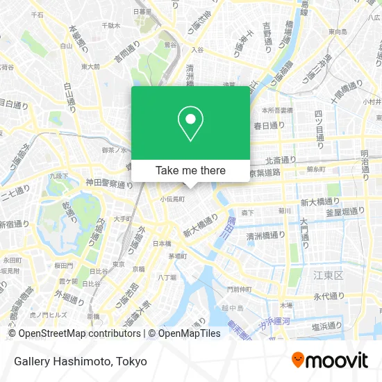 Gallery Hashimoto map