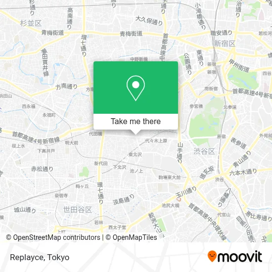 Replayce map