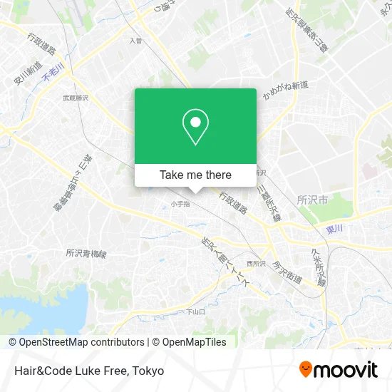 Hair&Code Luke Free map