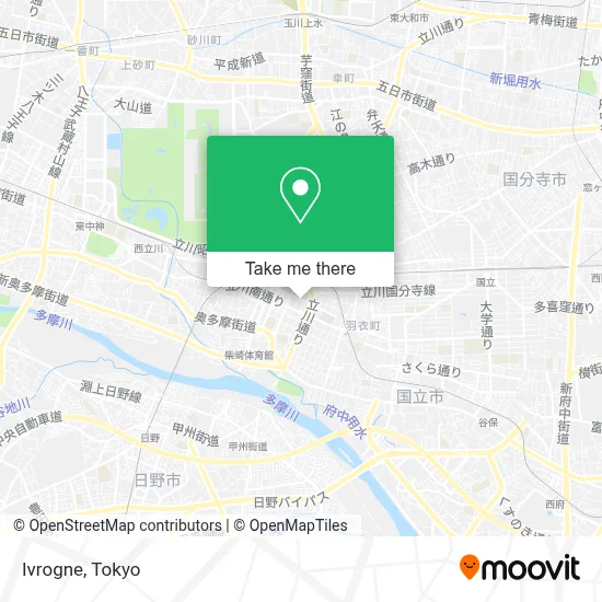 Ivrogne map