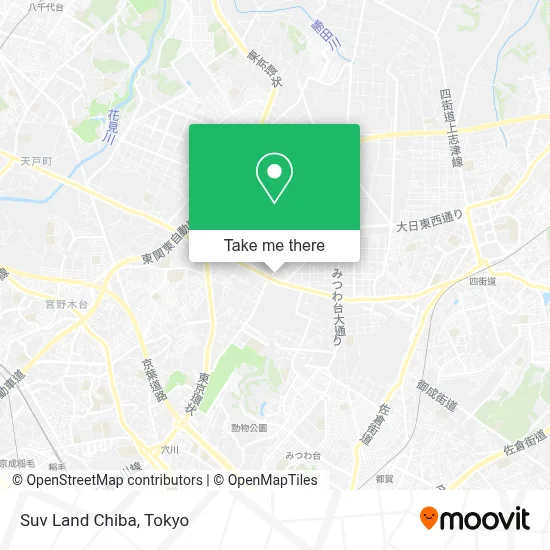 Suv Land Chiba map