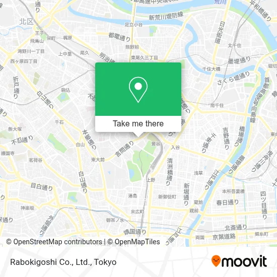 Rabokigoshi Co., Ltd. map