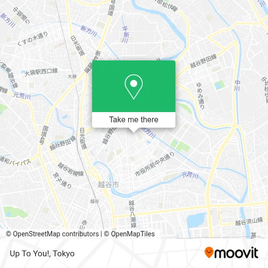 Up To You! map