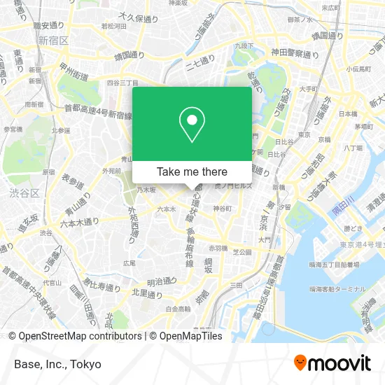 Base, Inc. map
