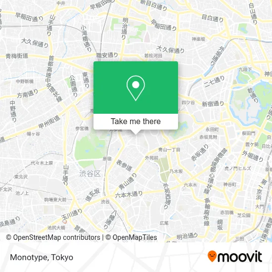 Monotype map