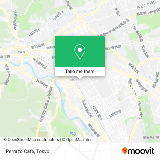 Perrazo Cafe map
