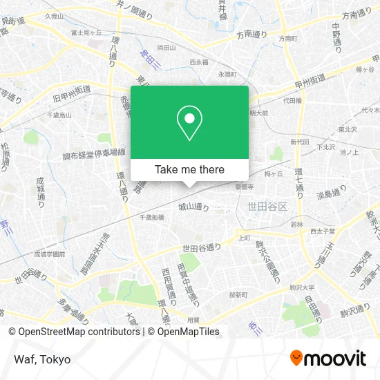 Waf map