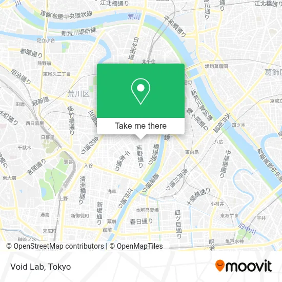 Void Lab map
