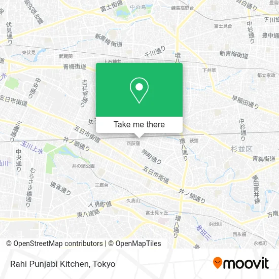 Rahi Punjabi Kitchen map
