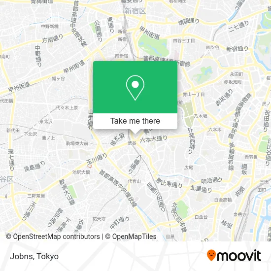 Jobns map