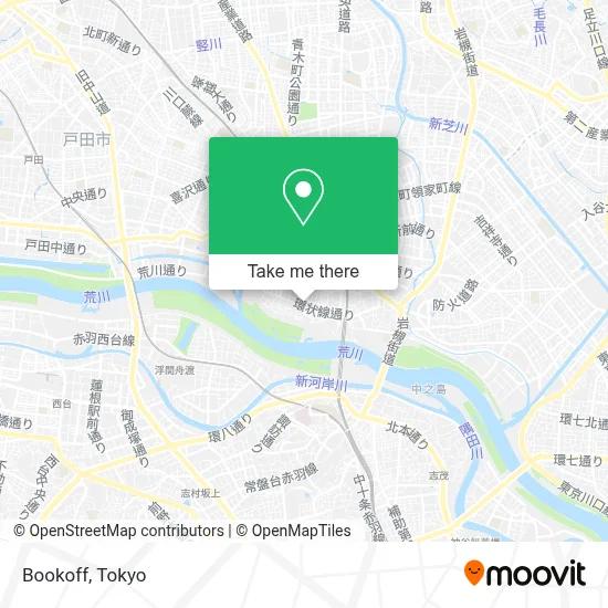 Bookoff map