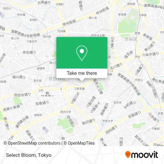 Select Bloom map