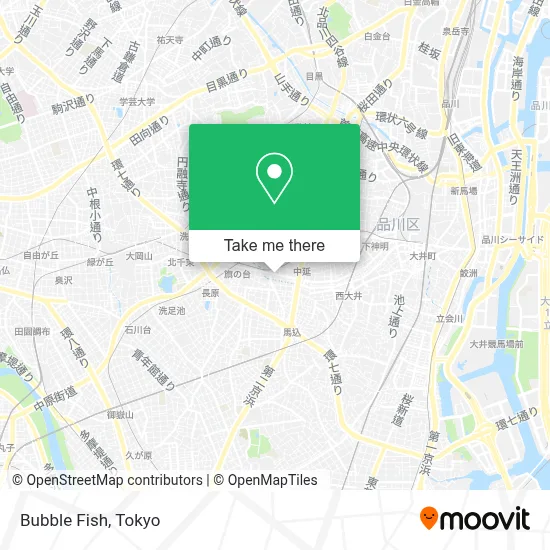 Bubble Fish map