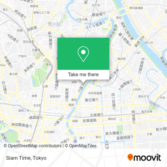 Siam Time map