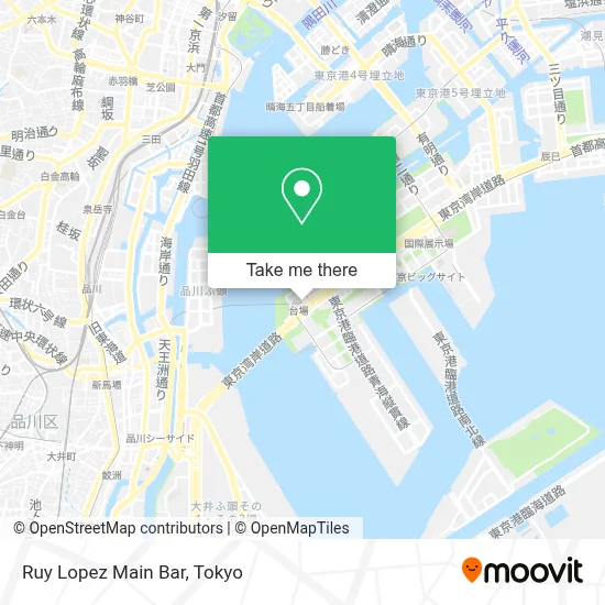 Ruy Lopez Main Bar map