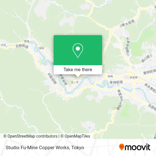 Studio Fu-Mine Copper Works map