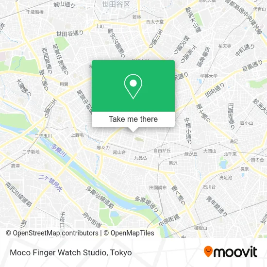Moco Finger Watch Studio map