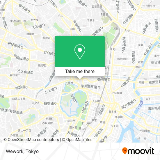 Wework map