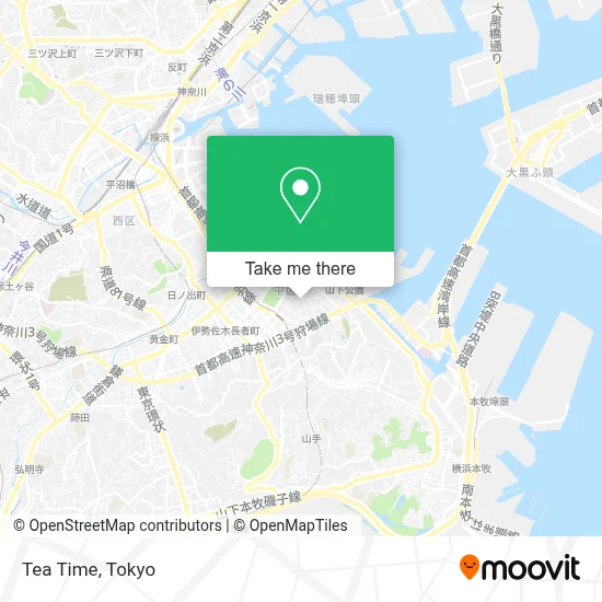 Tea Time map
