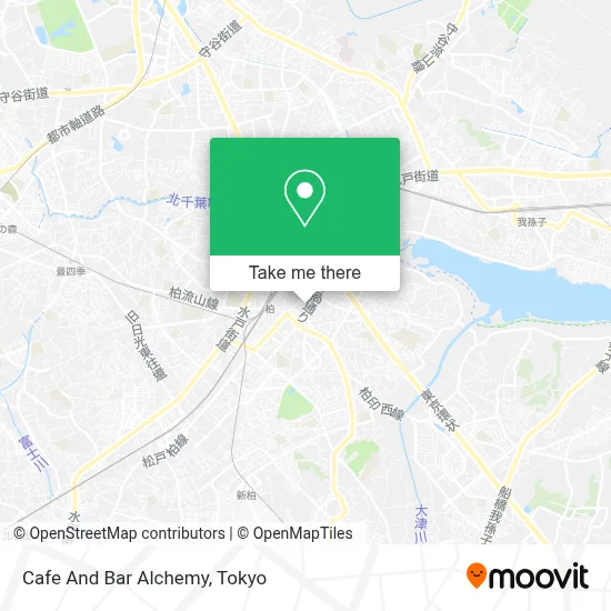Cafe And Bar Alchemy map