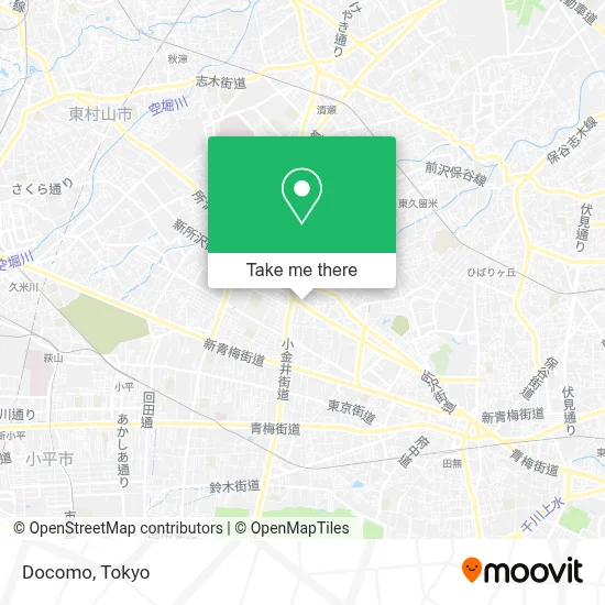 Docomo map