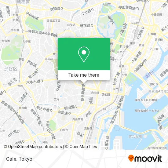 Cale map