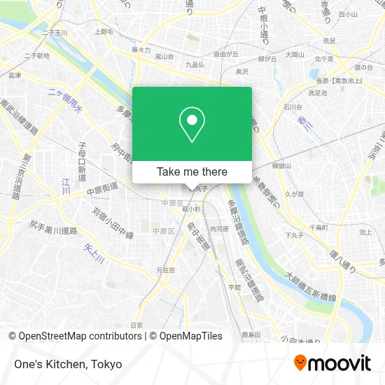 One's Kitchen map